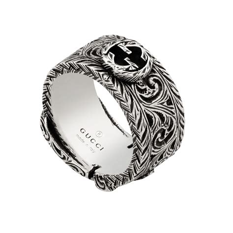 gucci interlocking g ring mens